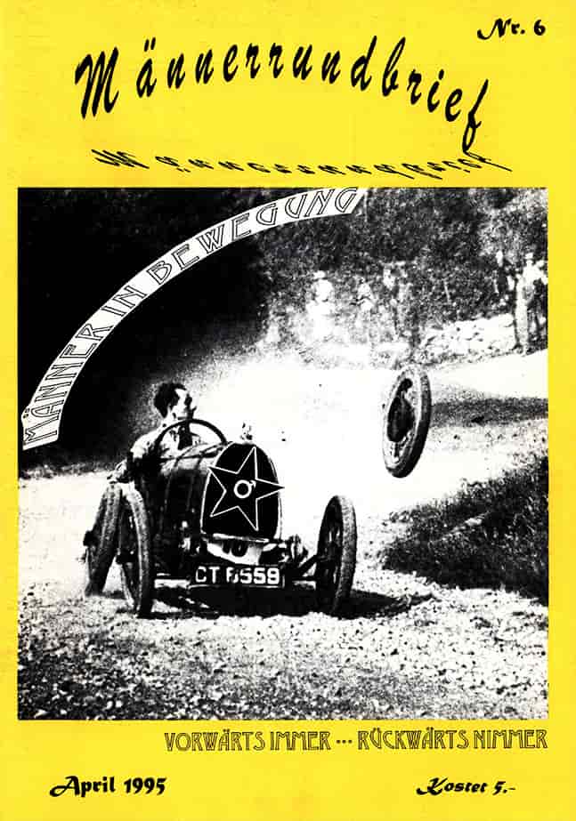Cover der 6. Ausgabe des Männerrundbriefs